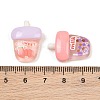 Printed Transparent Resin Imitation Drink Cabochons RE-CBA9CE8-04-3
