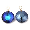 Glass Pendants KK-Q777-10LG-2