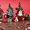 48Pcs 6 Styles Christmas Acrylic Big Pendants FIND-SC0011-43-4