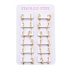 304 Stainless Steel Huggie Hoop Earrings LS-EJEW-L252-043A-G-3