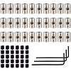 Alloy and Brass Pin Keepers Locking Clasps TOOL-WH0059-082A-P-1