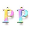 Ion Plating(IP) 304 Stainless Steel Charms STAS-H112-P-M-1