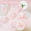 12Pcs Cloth Artificial Flower Head AJEW-SC0031-58B-6