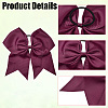 2Pcs Rubber Hair Ties MRMJ-SC0001-49K-3