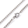 304 Stainless Steel Box Chain Necklaces NJEW-P304-01A-3