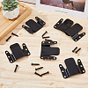 12Pcs Iron Universal Sectional Sofa Interlocking Brackets AJEW-FH0003-06-3