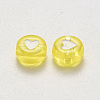 Transparent Acrylic Beads TACR-R139-01-2