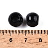 Dyed Natural Black Agate Beads G-T092-10mm-06-3