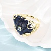 Natural Lapis Lazuli Cuff Rings GG-CBA5FCC-04G-06-3