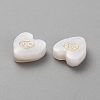 5Pcs Natural White Shell Beads LS-BSHE-TAC0004-02F-2