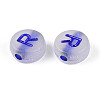 Luminous Frosted Acrylic Beads FACR-T008-02R-2
