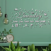 CREATCABIN 2Pcs Mirror Wall Stickers DIY-CN0002-03-6