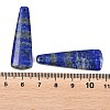 Natural Lapis Lazuli Pendants G-B187-01B-03-3