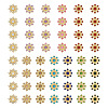 260Pcs 13 Style CCB Plastic with Rhinestones Cabochons FIND-CW0001-10-2