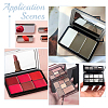 80Pcs 4 Styles Rectangle Aluminum & 20Pcs Square Iron Empty Palette Pans FIND-PH0020-97-6