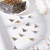 90Pcs 3 Colors Tibetan Style Alloy Tube Bails FIND-LP0007-18-1