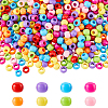 400Pcs Acrylic European Beads MACR-DC0001-16-1