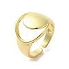 Rack Plating Brass Finger Ring RJEW-C072-15G-1