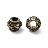 Tibetan Style Alloy Beads X-FIND-Q094-38AB-2