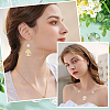 40Pcs 2 Colors Brass Filigree Pendants KK-DC0002-08-7