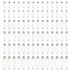 220Pcs 6 Style Iron Safety Pins IFIN-TA0001-55-10