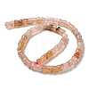 Natural Cherry Blossom Agate Beads Strands G-M420-I03-04-2