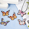 Butterfly Earring Making Kit FIND-TA0002-67-7