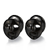 Halloween Ghost Face Brass and Alloy Ear Tunnels FS-WGACCDC-09-1