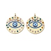 Alloy Rhinestone Pendants FIND-B051-07G-1