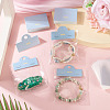 100Pcs Folding Flower Printed Paper Display Header Cards CDIS-TA0001-46D-8