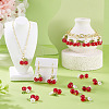 2 Sets Glass & Resin Pendants FIND-TA0006-75-7