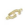 Rack Plating Brass Connector Charms KK-P245-07G-G-2