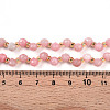 Natural Pink Opal Beads Strands G-T141-54-5