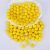 Round Silicone Focal Beads SI-JX0046A-17-1
