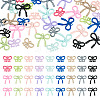 36Pcs 18 Styles Spray Plating Alloy Pendants FIND-TA0007-94-2