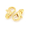 Brass Lobster Claw Clasps KK-K382-03A-G-2