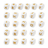 Biyun 52Pcs 26 Style Food Grade Eco-Friendly Silicone Beads SIL-BY0001-05-1
