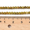 Natural Yellow Green Opal Beads Strands G-D306-A06-3mm-5