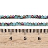 Electroplate Glass Beads Stradns EGLA-H114-02A-09-3