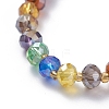 Electroplate Glass Beads Jewelry Sets SJEW-JS01065-3