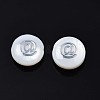 Natural Freshwater Shell Beads SHEL-N003-22-08P-4