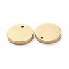 PVD Vacuum Plating 304 Stainless Steel Stamping Blank Tag Charms X-STAS-G215-11G-2