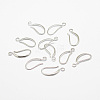 Brass Earring Hooks X-KK-F714-06P-1