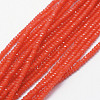 Opaque Glass Beads Strands LS-EGLA-J144-NB03-1