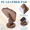 Bust Shaped Wooden Necklace Display Stands NDIS-WH0003-018E-4