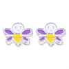 Transparent Acrylic Enamel Beads TACR-N012-007C-2