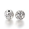 Tibetan Style Alloy Beads TIBEB-L004-014AS-2