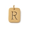 304 Stainless Steel Charms LS-STAS-R001-01G-R-1