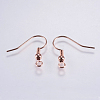 Brass Earring Hooks LS-X-KK-F737-42RG-RS-1