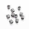 201 Stainless Steel Spacer Beads STAS-H376-58-A-1